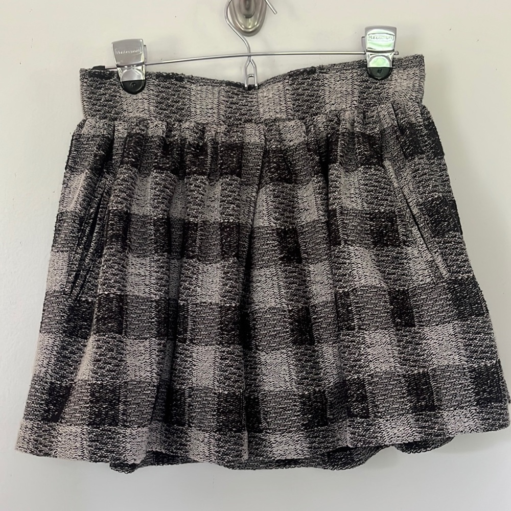 Free People Plaid Skirt with Pockets